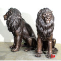 garden bronze lion statues for sale